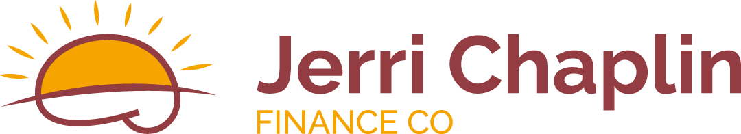 Jerry Chaplin Finance _horisontal logo for light background